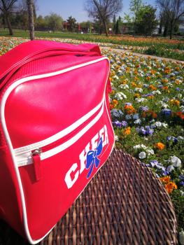 Retro bag cheer