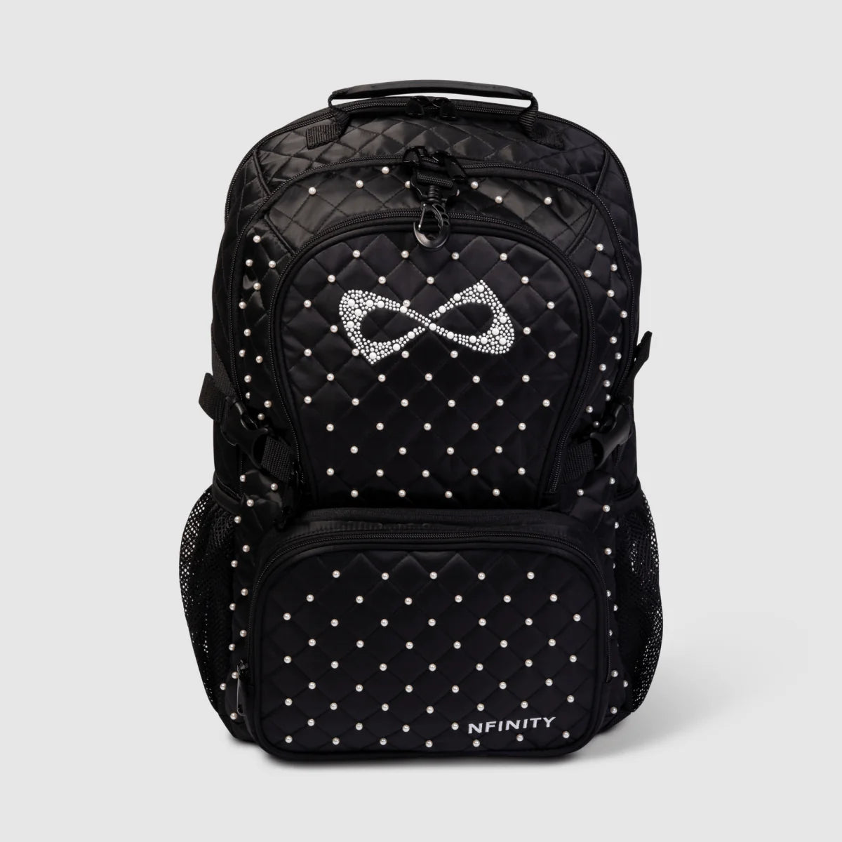 Black Quilted - Pearl Backpack