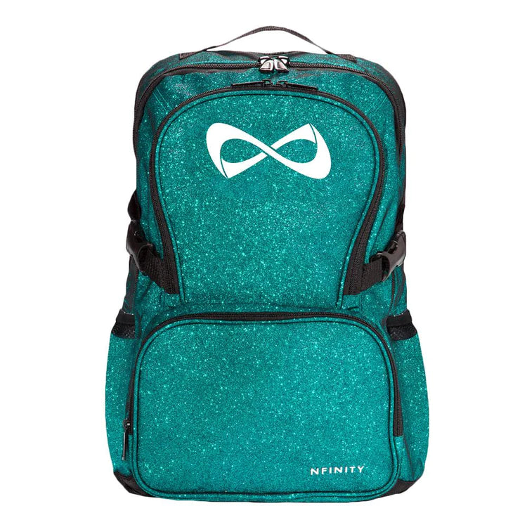 Nfinity Black Sparkle Backpacks With Gold Logo Includes Personalization  Rhinestone Option - Etsy